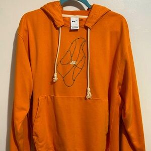 Nike orange hoodie
